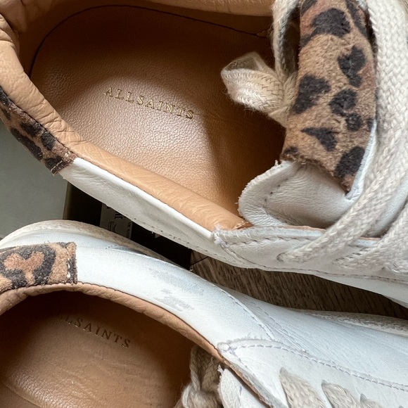 All saints sheer leopard sneaker, distressed - Picture 13 of 14